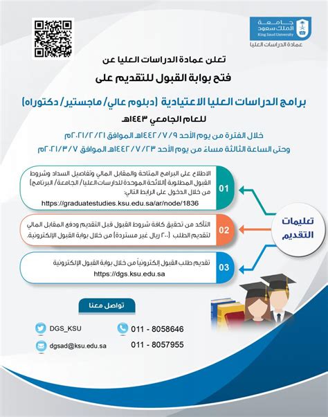 برامج الدكتوراه جامعة الملك سعود